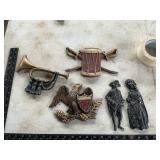 Aluminum wall hangings