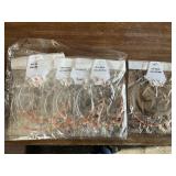 (12) kids necklaces w/earrings nos