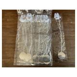 (12) necklaces w/ earrings nos