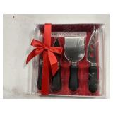 4-piece cheese knife set