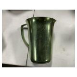 Vintage metal pitcher