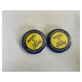 Model T Ford buttons