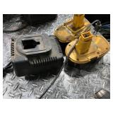 DeWalt (2) batteries and a charger