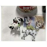 Dalmatian decor in a tin