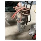 Plumbers torch with bottle