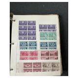 Binder of misc stamps