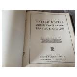 United States commemorative postage stamp album