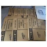 Historical stamp album pages