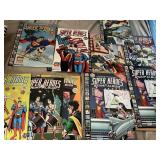 Super Heroes stamp albums