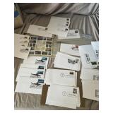 First day of issue stamps and envelopes