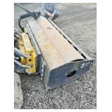 Skid steer roller