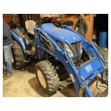 New Holland  TC40DA fwd diesiel tractor w/16 LA