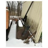 Very large lawn roller roughly 6ft