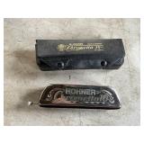 Hohner Chrometta 10 harmonica