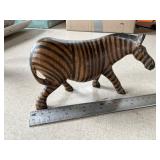 Wooden zebra