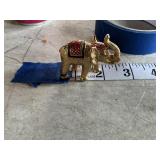 Little metal decorative elephant