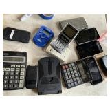 Calculators and phones untested