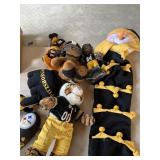 Steelers stuffed animals and decor
