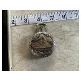 Details train pocket watch