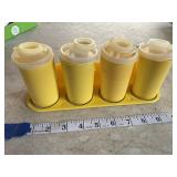 Tupperware wall mount spice rack