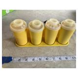 Tupperware wall mount spice rack