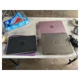 3 lap tops, thesE machines are unchecked and