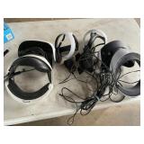 Sony VR headset lot, these are as found untested