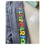 Super Mario sweat pants sz xl