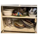 Trays,party hats, mixing bowls  clean out BRING