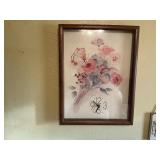 Wall clock and pictures