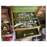 Stainless flatware and box, does not look to be a