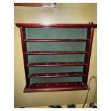 Golf ball shelf