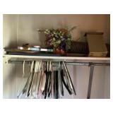 Closet shelf cleanout