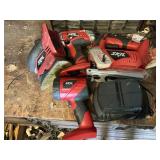 Skil cordless set with one battery and charger,