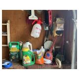 Misc. gardening items in corner, must take all!
