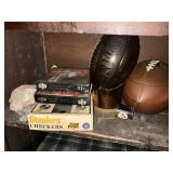Steelers checkers has been open, a football piggy