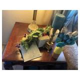 Various home decor items
