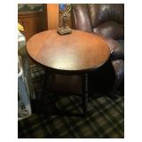 Round end table