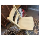 Wooden office chair