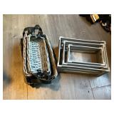 Nesting baskets and boxes organizers