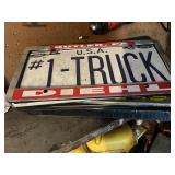 Misc. license plates