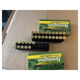 1 and 1/2 boxes of Remington 300 Savage ammo,