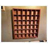 (2) small trinket shelves