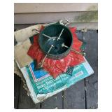 Heavy duty cast iron Christmas tree stand