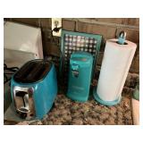 Can opener, paper towel holder, decor piece , and