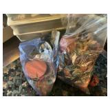 2 bags of fall decor