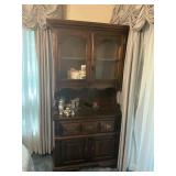 China hutch ONLY NOT THE CONTENTS