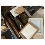 Large tote of picture frames