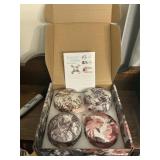 Eco friendly candle gift set