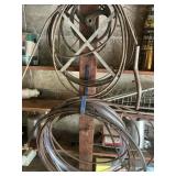 Drain snakes ,pulley, and cable